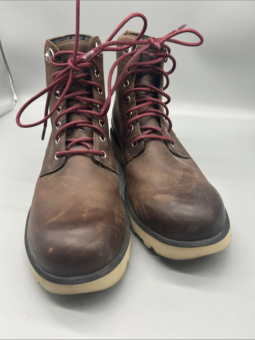 Men's Caribou Six Boot - Brown Sz 11.5